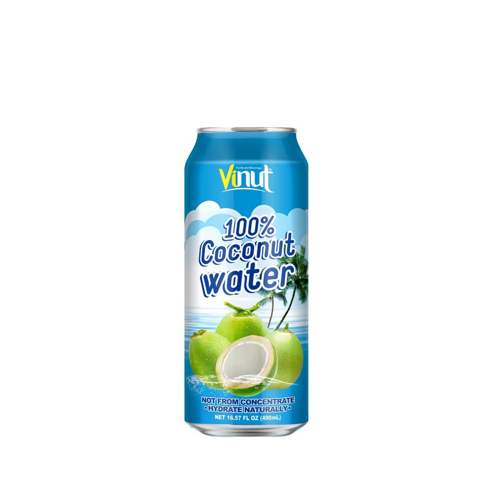 VINUT 100% Νερό Καρύδας, Κουτί, 16.57 fl oz 490 mL