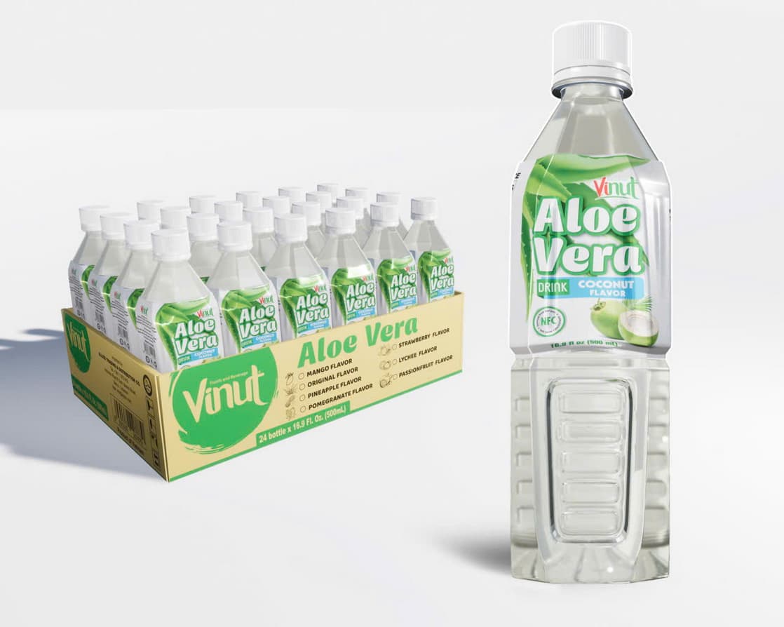 VINUT Ρόφημα Αλόης με γεύση Καρύδας 500ml
