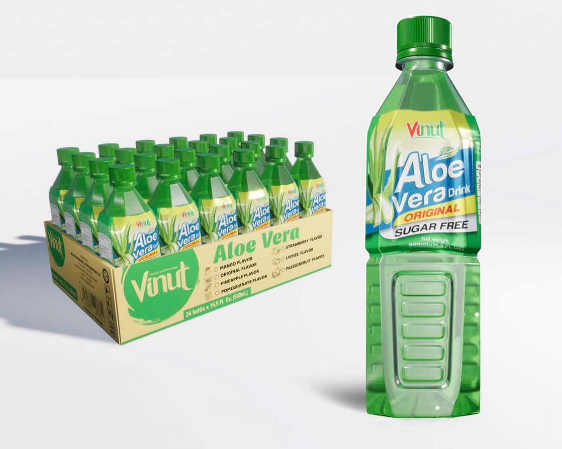 VINUT Original Ρόφημα Αλόης Βέρα Χωρίς Ζάχαρη 500ml