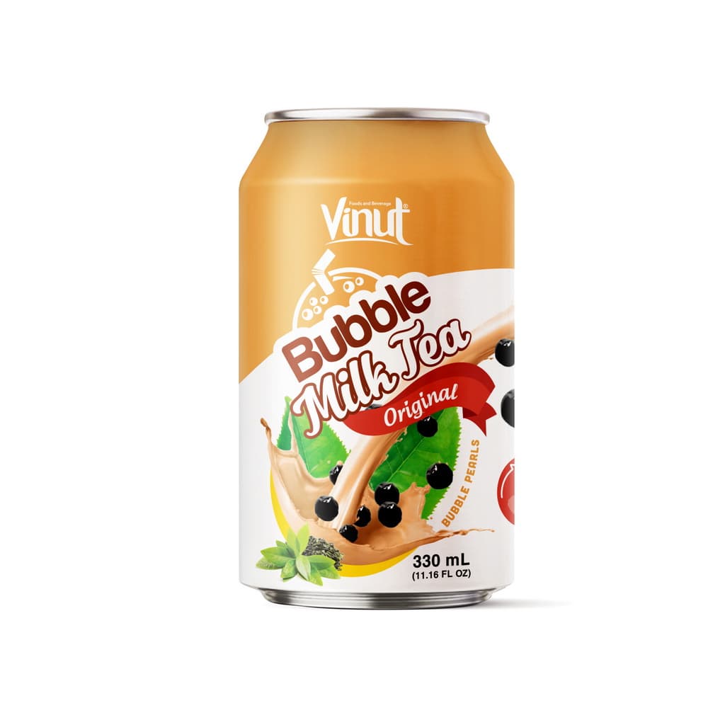 VINUT Bubble Milk Tea Κλασική Γεύση, Κουτί, 11.16 fl oz 330 mL
