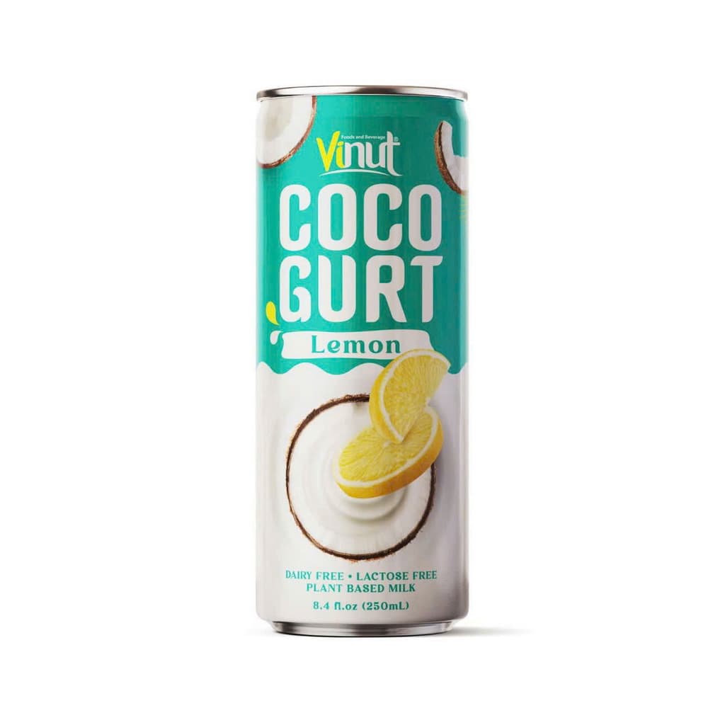 VINUT Ρόφημα Cocogurt Λεμόνι, Κουτάκι, 8.4 fl oz 250 mL