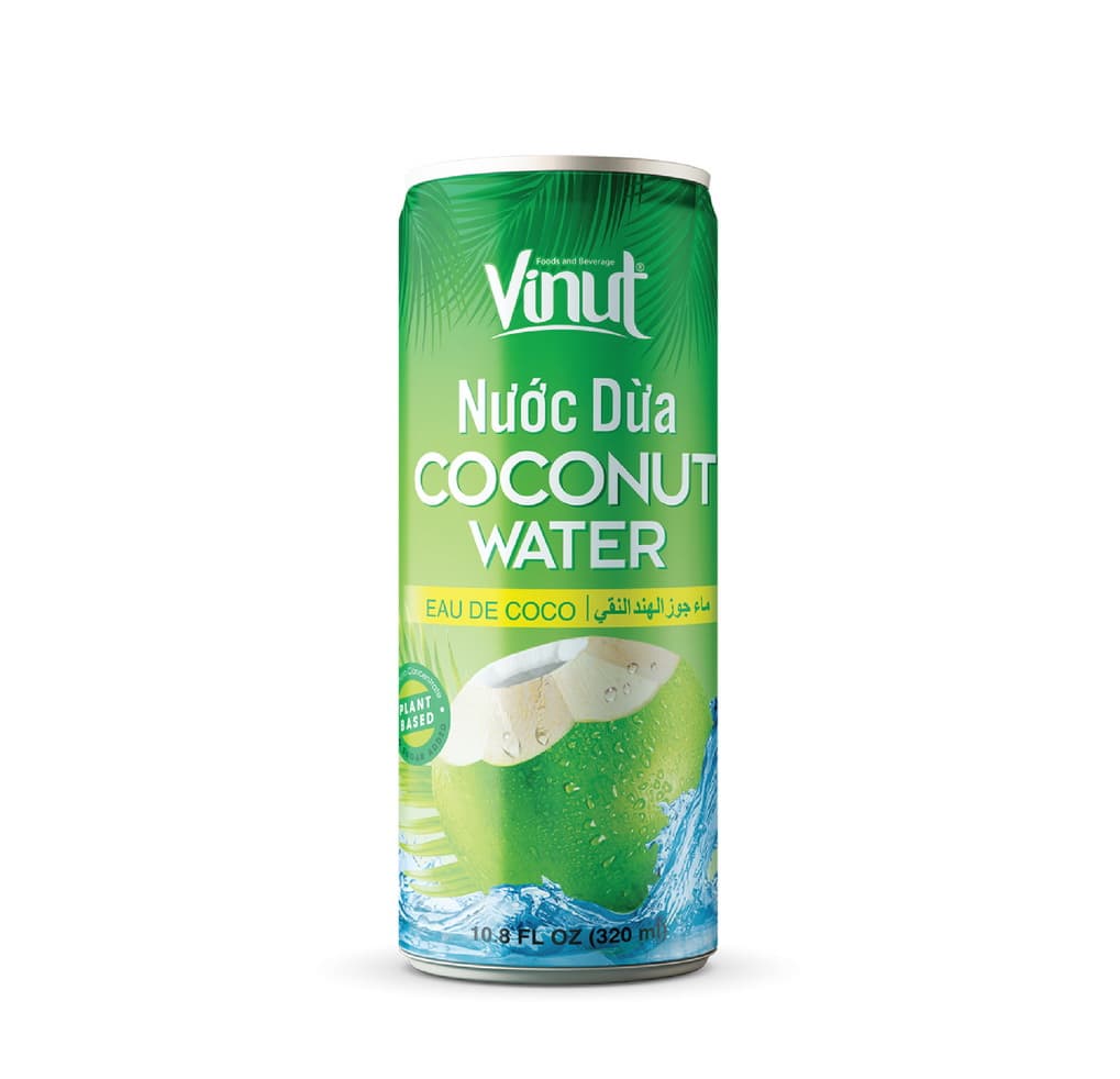 VINUT Νερό Καρύδας Φυτικής Προέλευσης, 10.8 fl oz 320 mL