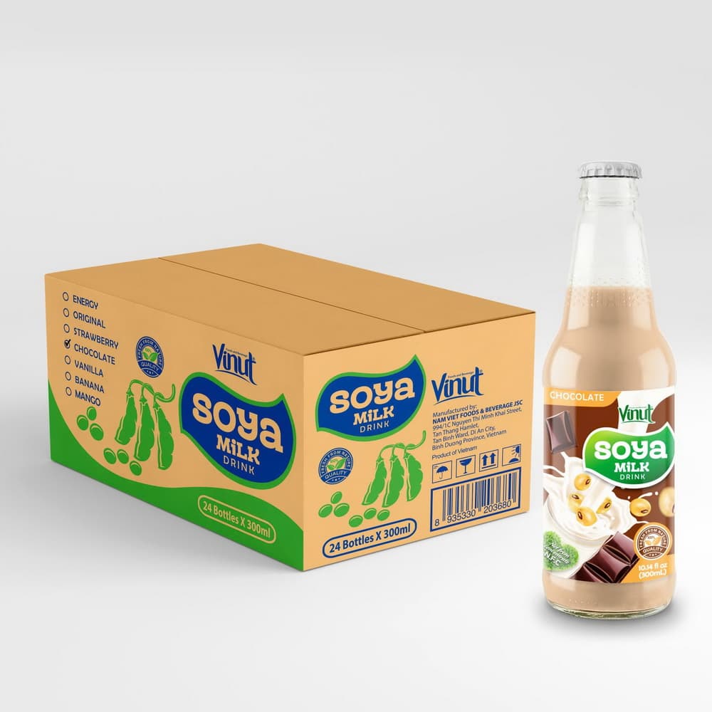 VINUT Ρόφημα Γάλακτος Σόγιας Σοκολάτα, 10.14 fl oz (300 mL)