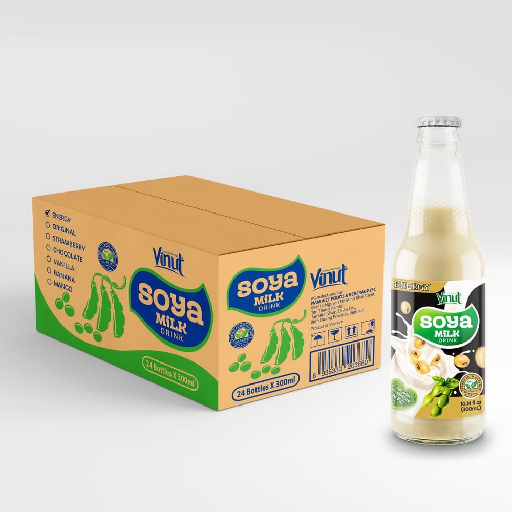 VINUT Ρόφημα Γάλακτος Σόγιας Energy 10.14 fl oz (300 mL)